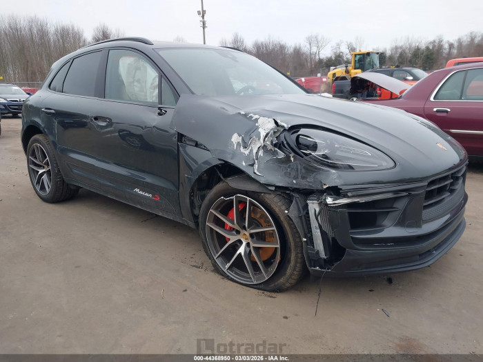 Porsche Macan 2025 VIN WP1AG2A5XSLB42068