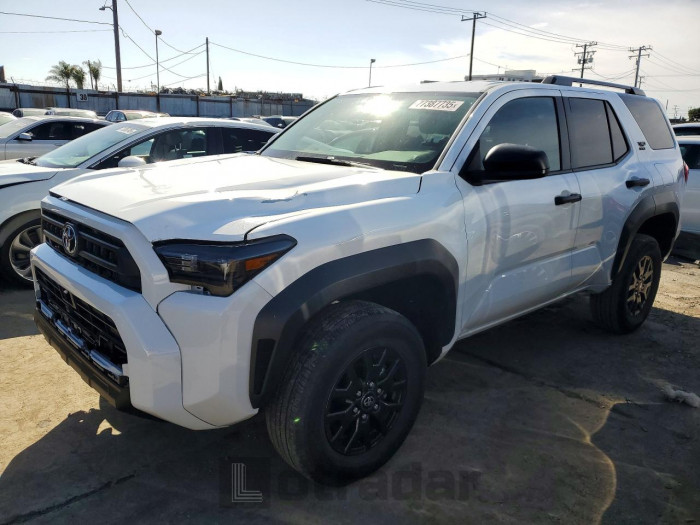 Toyota 4runner 2025 VIN JTEVA5AR0S5003625