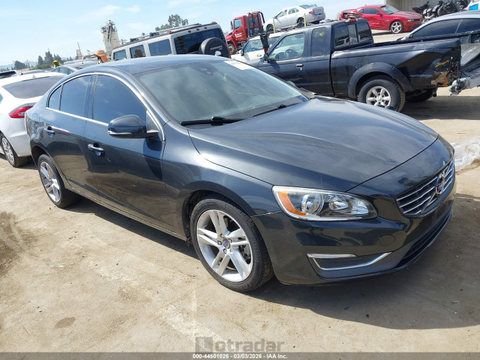 Volvo S60 2015 VIN YV126MFB0F2301236