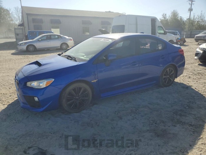 Subaru Wrx 2015 VIN JF1VA1D66F9810427