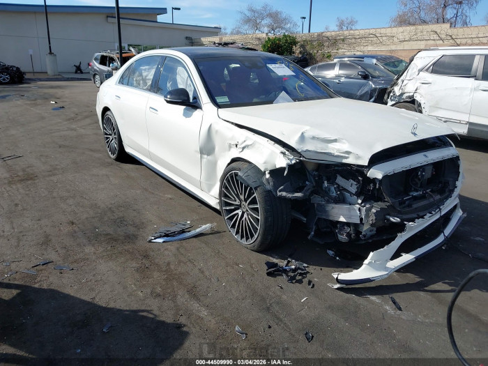 Mercedes-benz S-klasse 2022 VIN W1K6G6DBXNA076479
