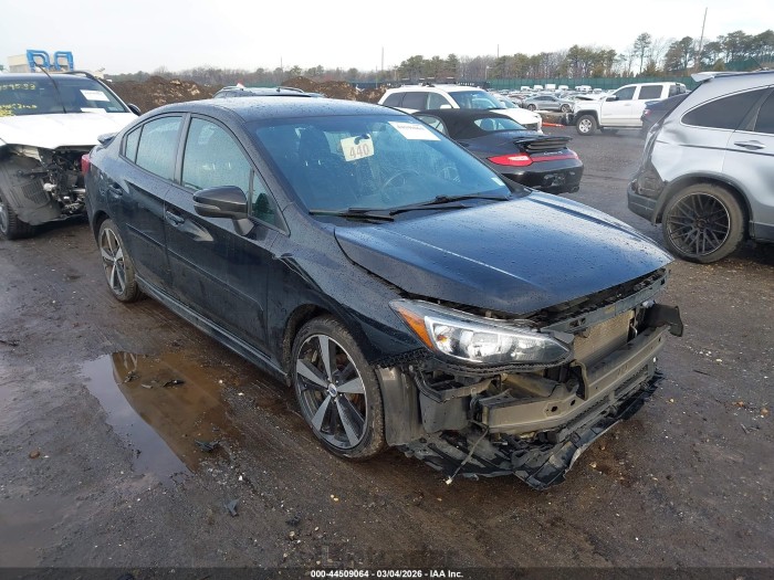 Subaru Impreza 2017 VIN 4S3GKAK61H3604649