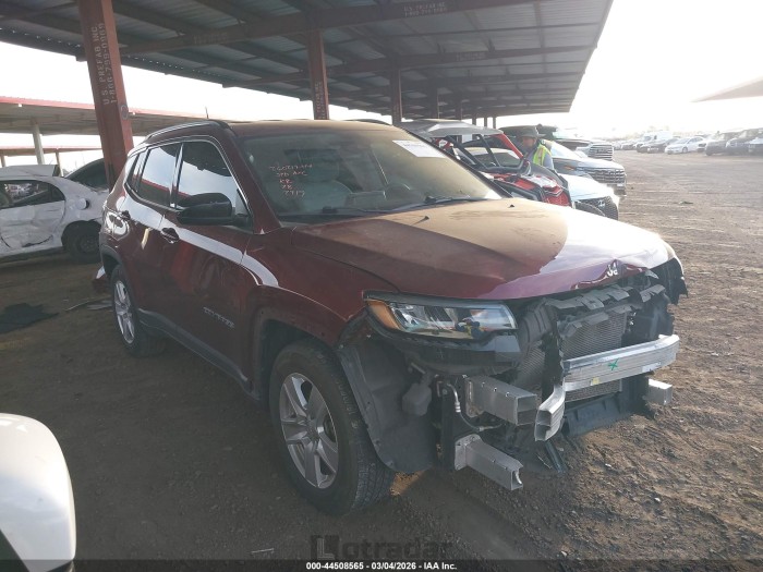 Jeep Compass 2022 VIN 3C4NJCBB5NT112919
