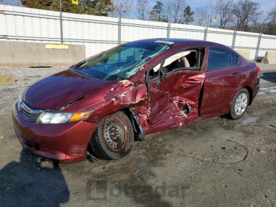 Honda Civic 2012 2HGFB2F55CH535846
