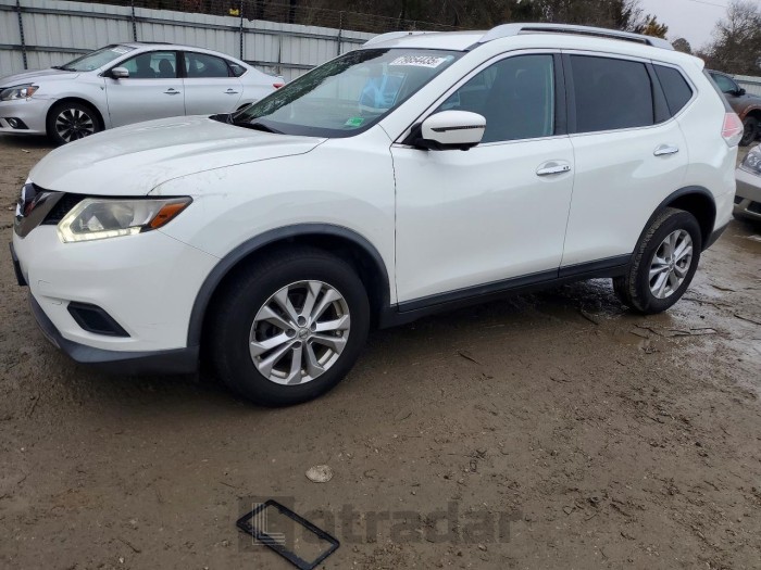 Nissan Rogue 2016 VIN KNMAT2MV4GP664218