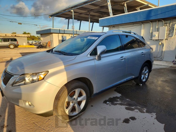 Lexus Rx 2010 VIN 2T2BK1BA4AC059781