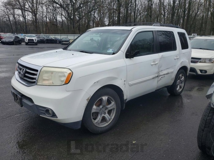 Honda Pilot 2013 VIN 5FNYF4H50DB039607