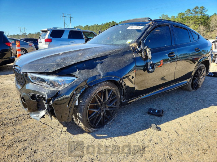 BMW X6 2022 VIN 5UXCY6C05N9J08944