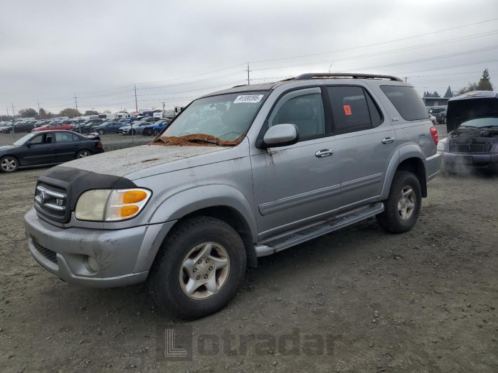 Toyota Sequoia 2002 VIN 5TDBT44A92S083003