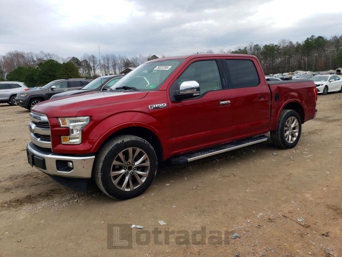 Ford F-150 2017 VIN 1FTEW1CF6HFA83212