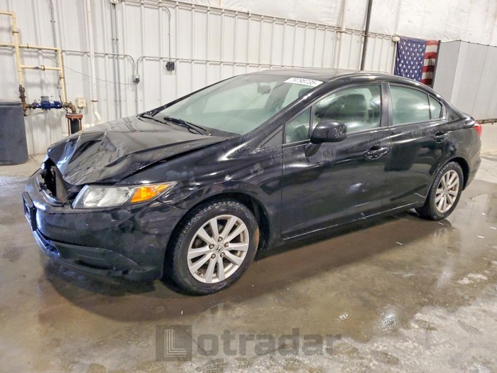 Honda Civic 2012 VIN 19XFB2F89CE081301