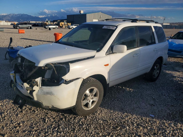 Honda Pilot 2007 VIN 2HKYF18577H507272