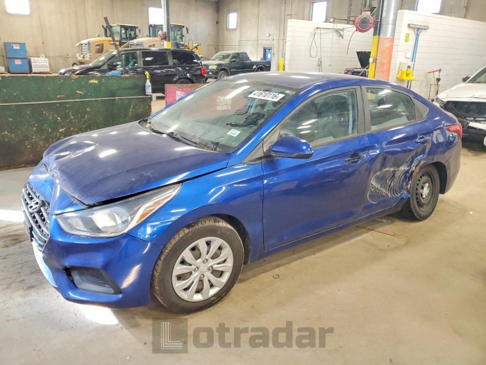 Hyundai Accent 2020 VIN 3KPC24A6XLE118845