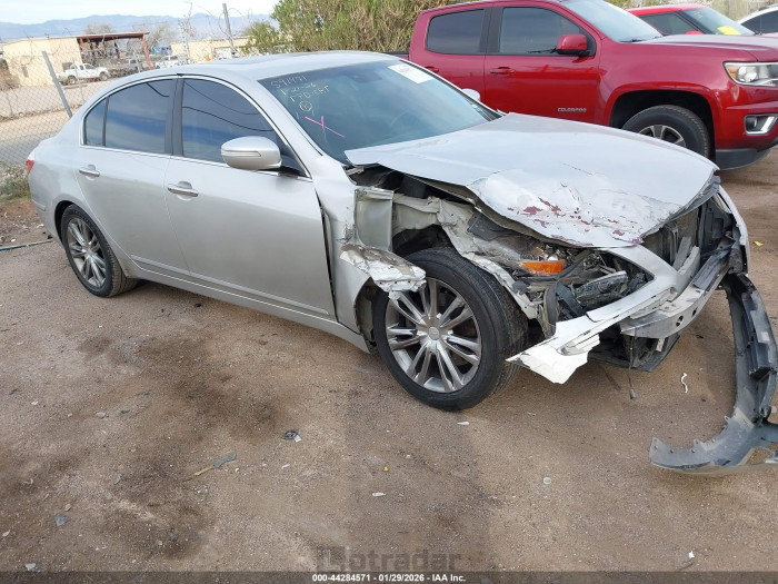 Hyundai Genesis 2010 VIN KMHGC4DE5AU093719