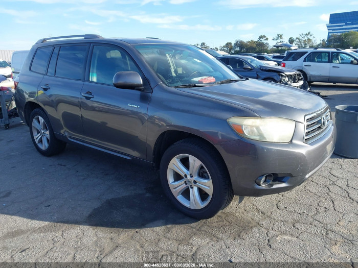 Toyota Highlander 2008 VIN JTEDS43A082003631