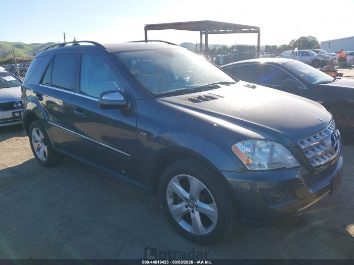 Mercedes-benz M-klasse 2010 VIN 4JGBB2FB1AA586514