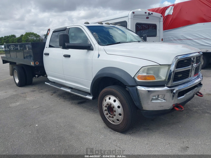 Ram 4500 2012 VIN 3C7WDLFLXCG154915