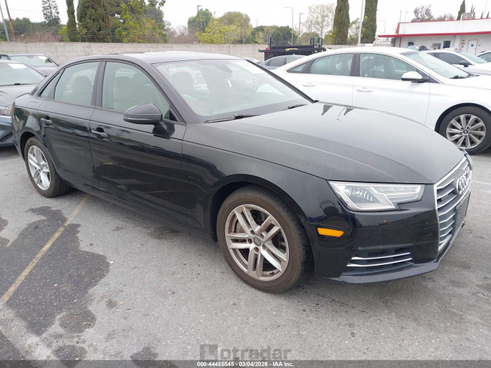 Audi A4 2017 VIN WAUANAF40HN052097