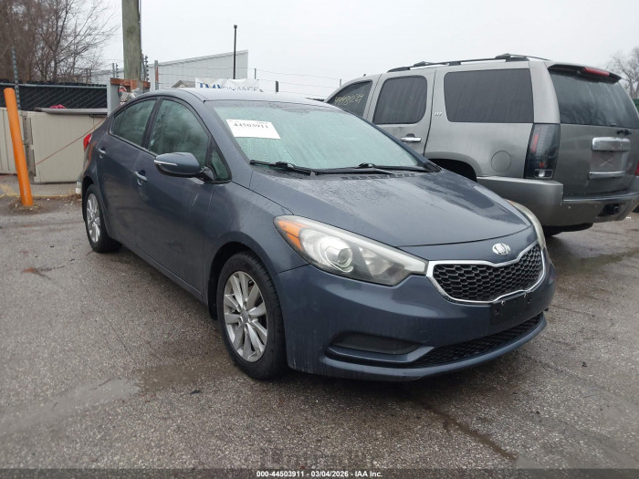 Kia Forte 2014 VIN KNAFX4A66E5143414