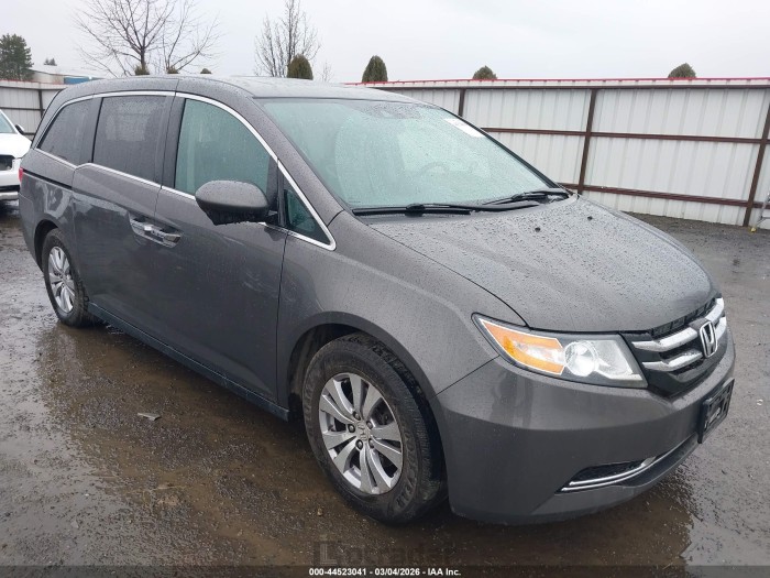 Honda Odyssey 2015 VIN 5FNRL5H62FB038487