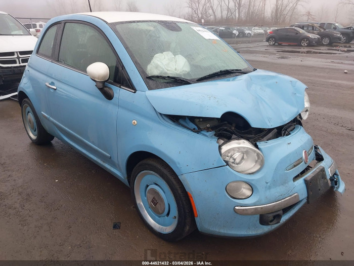 Fiat 500 2015 VIN 3C3CFFCR9FT575786