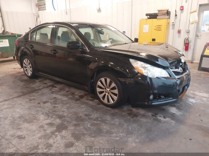 Subaru LEGACY 2012 VIN 4S3BMBL60C3019854