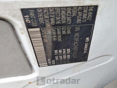 Mercedes-benz Sprinter 2011 VIN WD3PE8CB4B5568263