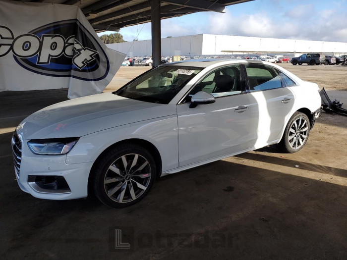 Audi A4 2021 VIN WAUABAF43MA042254