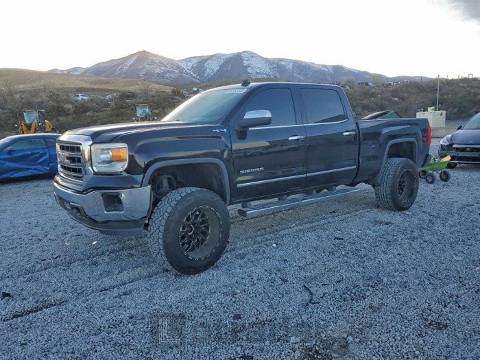 Gmc SIERRA 2014 VIN 3GTU2VEC8EG532370