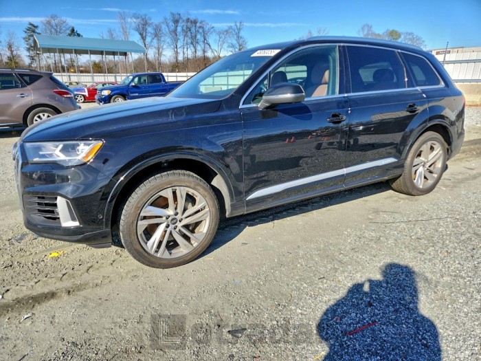 Audi Q7 2021 VIN WA1LJAF72MD029030