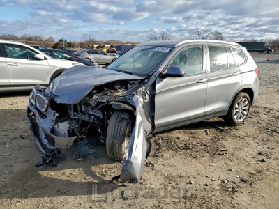 BMW X3 2017 VIN 5UXWX9C31H0W71266