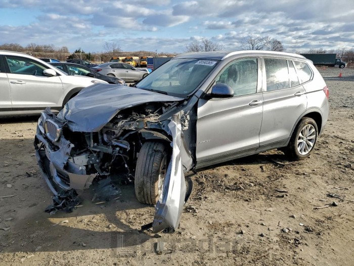 BMW X3 2017 VIN 5UXWX9C31H0W71266
