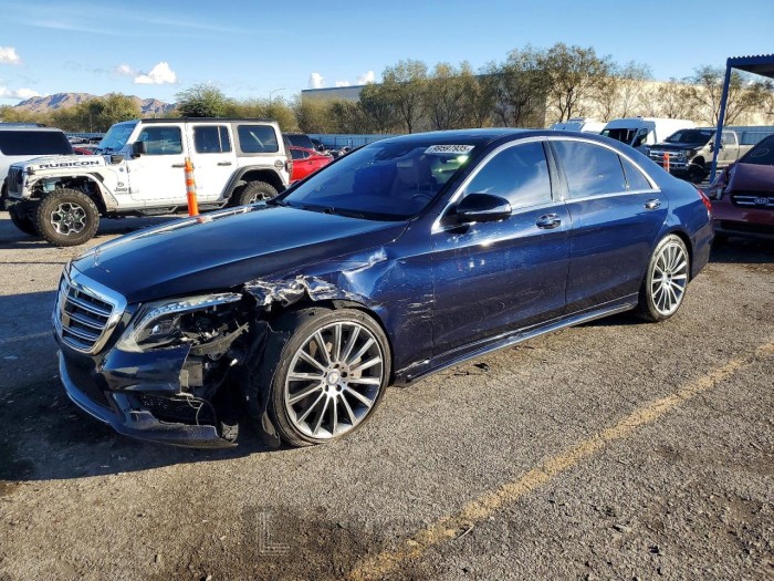 Mercedes-benz S class 2016 VIN WDDUG8CB9GA203696