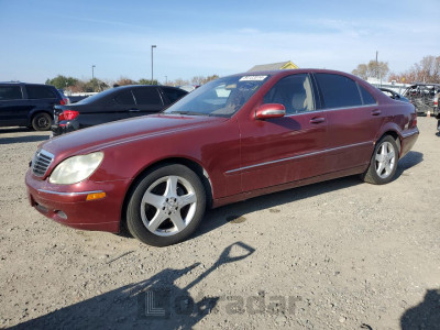 Mercedes-benz S class 2001 WDBNG75J11A146557