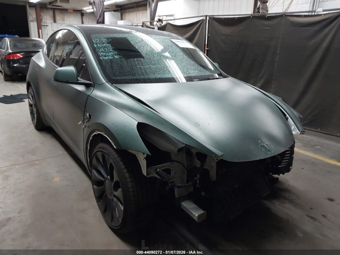 Tesla Model y 2021 VIN 5YJYGDEF6MF092239