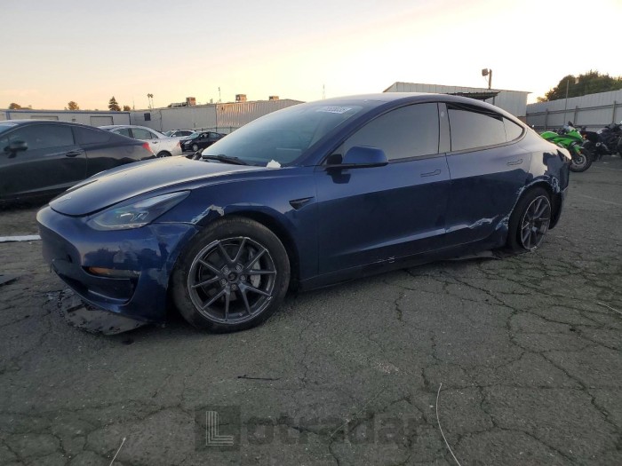 Tesla Model 3 2023 VIN 5YJ3E1EB0PF391516