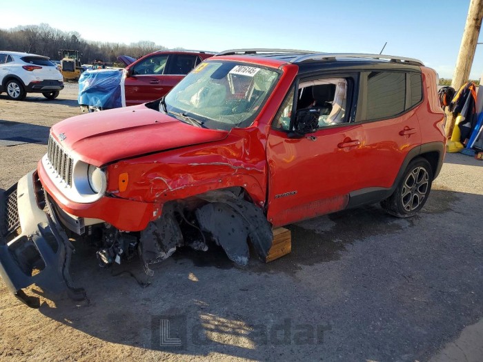 Jeep Renegade 2017 VIN ZACCJADB9HPE47167