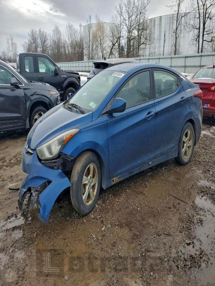 Hyundai Elantra 2014 VIN KMHDH4AE9EU163981