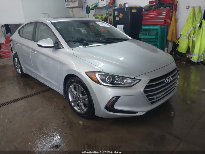 Hyundai Elantra 2018 VIN 5NPD84LF3JH336456