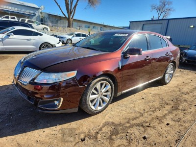 Lincoln Mks 2012 VIN 1LNHL9FT8CG804506