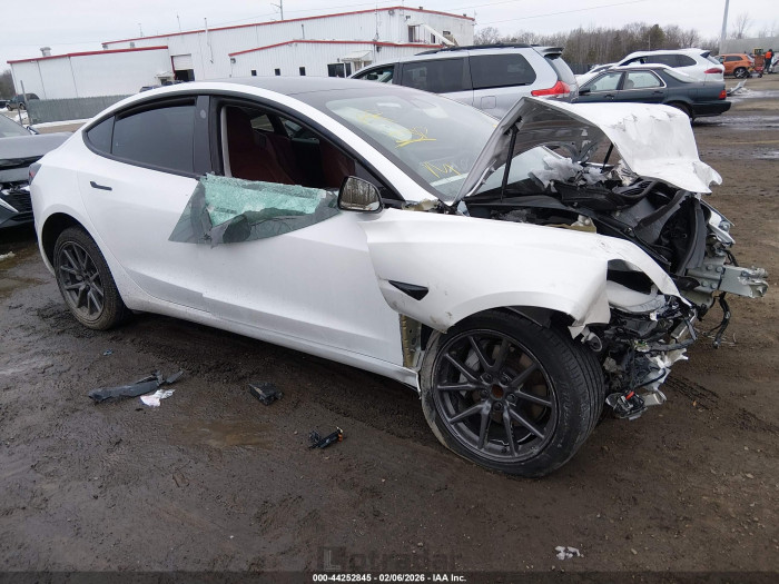 Tesla Model 3 2021 VIN 5YJ3E1EA2MF087848