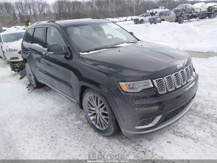 Jeep Grand cherokee 2017 VIN 1C4RJFJT3HC632260