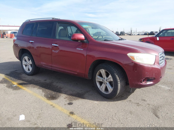 Toyota Highlander 2008 VIN JTEES42A782103148