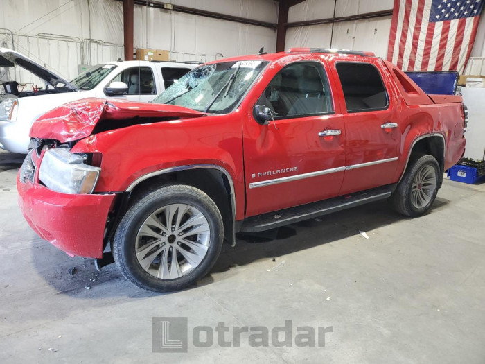 Chevrolet Avalanche 2008 VIN 3GNFK12358G136687