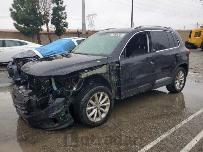 Volkswagen Tiguan 2017 VIN WVGRV7AX3HK017254