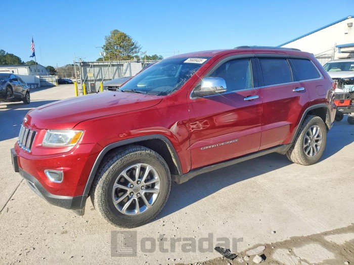 Jeep Grand cherokee 2015 VIN 1C4RJFBG0FC136122