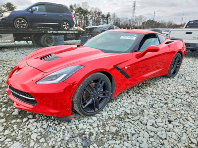 Chevrolet Corvette stingray 2019 VIN 1G1YB2D71K5112921