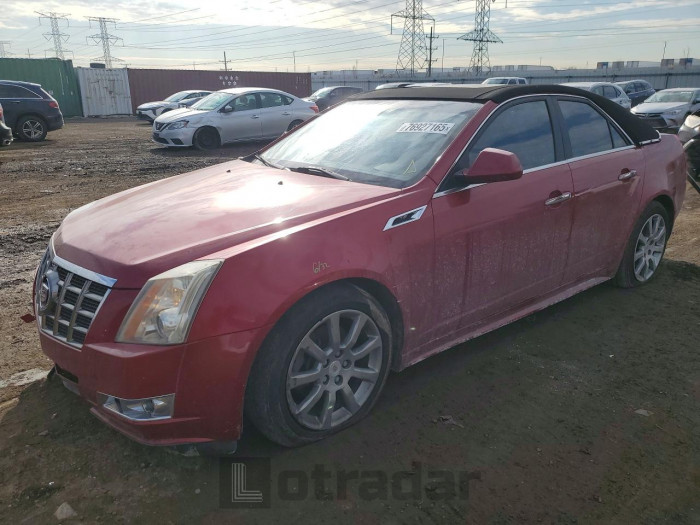 Cadillac Cts 2012 VIN 1G6DG5E58C0114284
