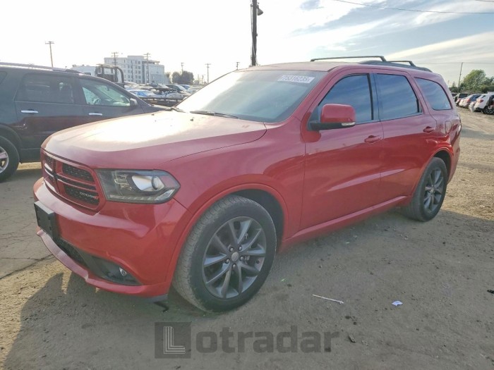 Dodge Durango 2018 VIN 1C4RDHDGXJC201406
