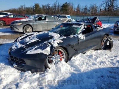 Chevrolet Corvette stingray 2014 VIN 1G1YL2D76E5102189